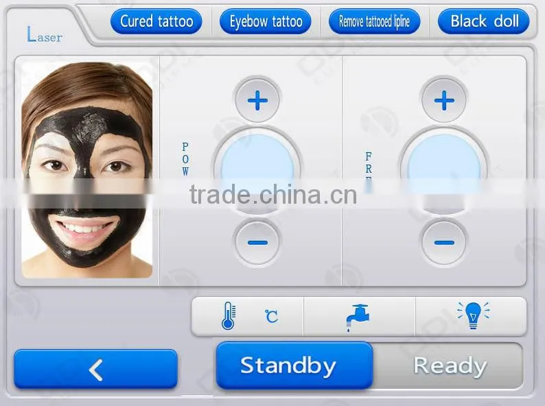 Alibaba express ! Touched screen q-switch laser pigmentation removal (OD-LS600A)