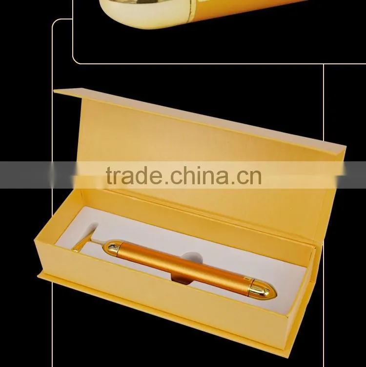 Home Use Skin Tightening acupuncture eye therapeutic massager 24K T-bars