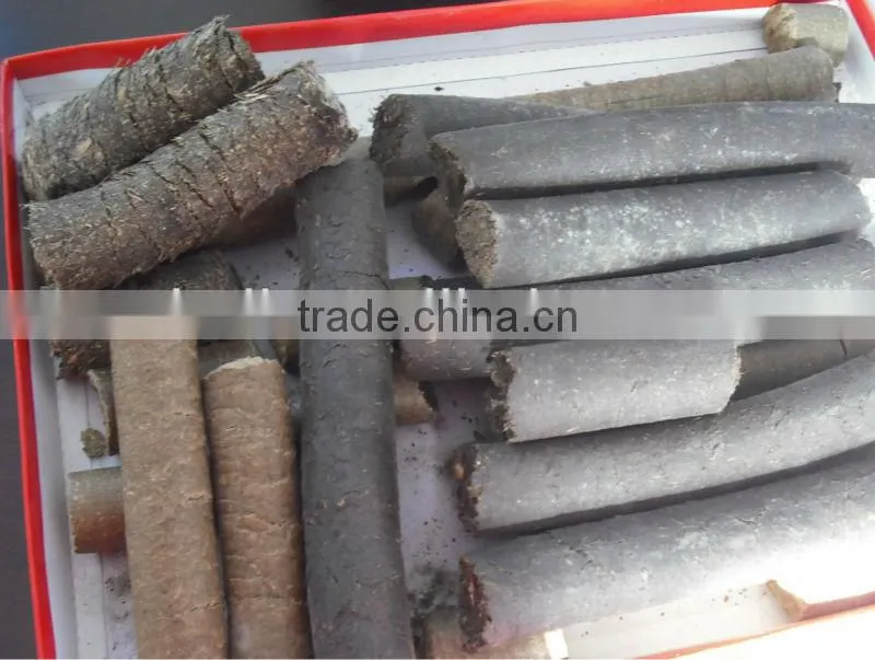 lowest price Biomass bar/stalk briquette /peanut husk bar making machine 0086-15838061759