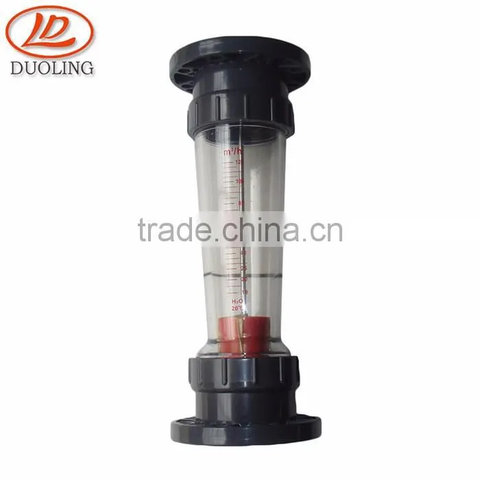 plastic medical flow meter Rotameter with alarm limit switch