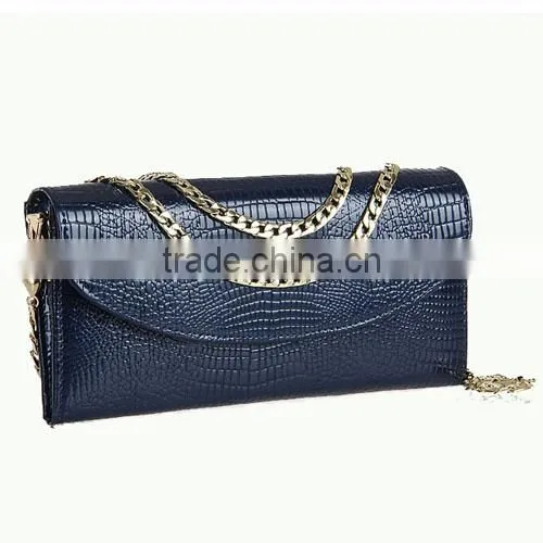 Genuine Leather Crocodile Evening Bag Wallet(BCNZ003)