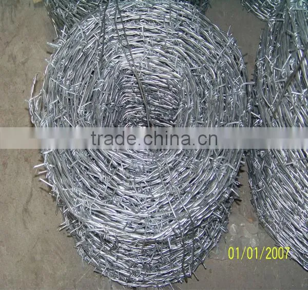 barb wire fence
