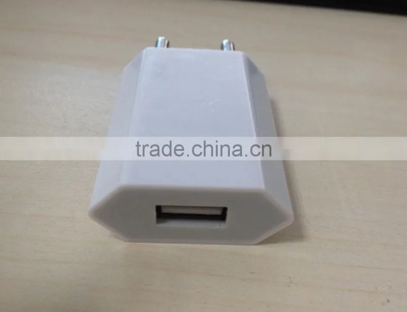 High Quality Charger Eur Tpye 5V 1A USB Output Use for Phone Charger