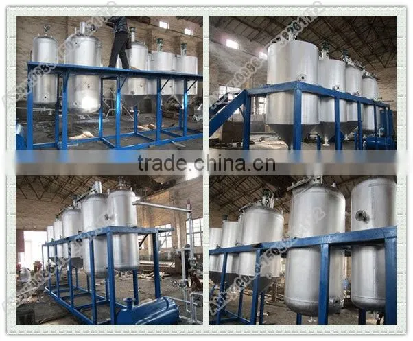 Crude palm oil refining equipment