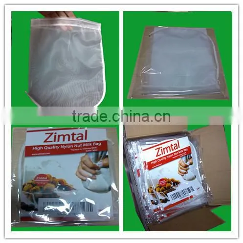 100/150/200 micron food grade nylon mesh coconut oil filter bag
