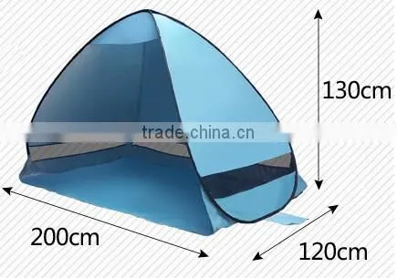 Fast Open Sun Shade Shelter Outdoor Camping Beach Pop-Up Tent