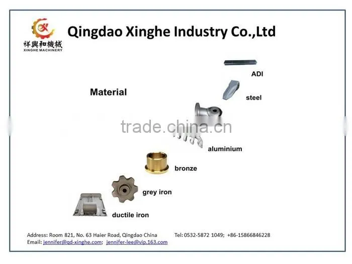 SUS 304 stainless steel Investment casting-lost wax process with ISO certificate