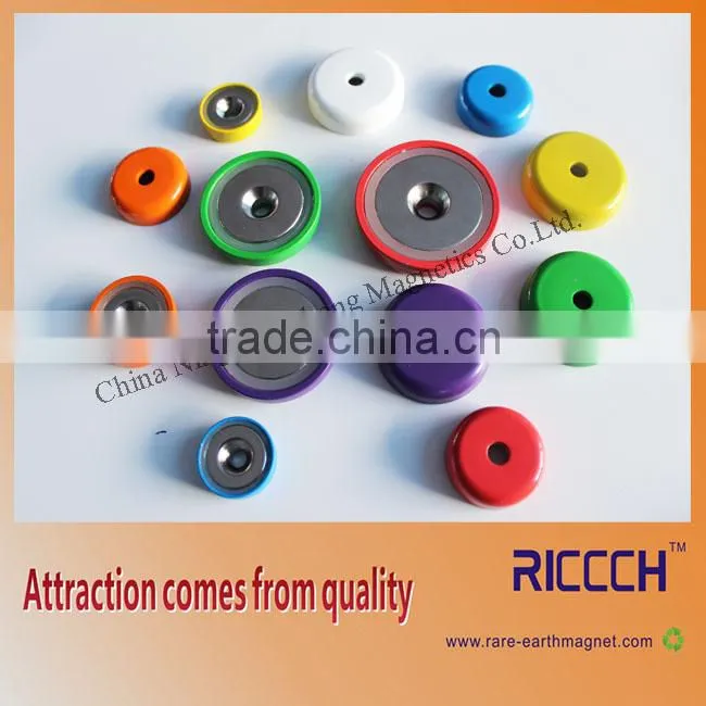 painted ferrite Mount magnet