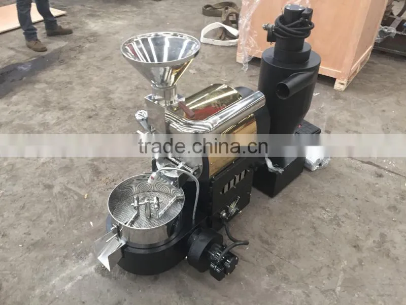 1kg small home electric and gas type coffee roasters for sale from Huahong