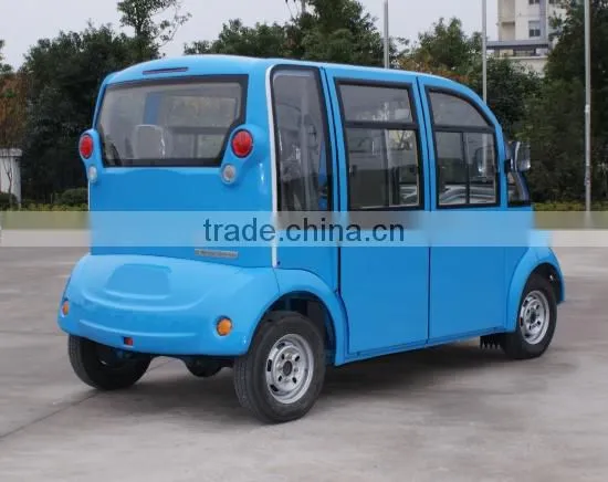 48V 4-5 seats electric golf cart tourist car passenger mini car with doors