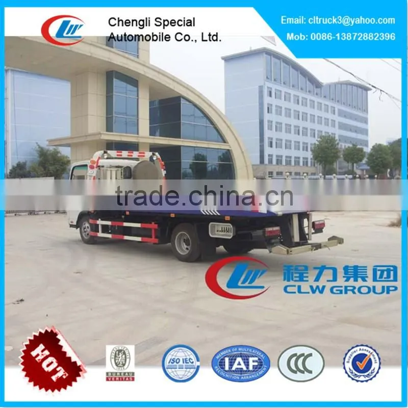 JAC slide flat bed recovery truck