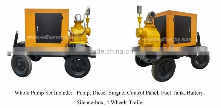 diesel engine driven centrifugal slurry pump