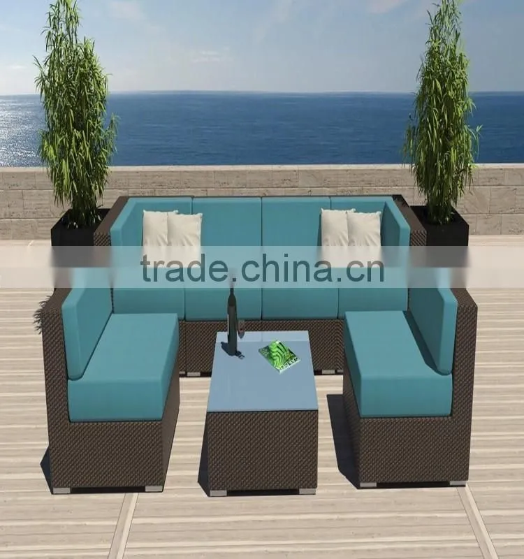S&D wicker garden furniture rattan / china garden furniture