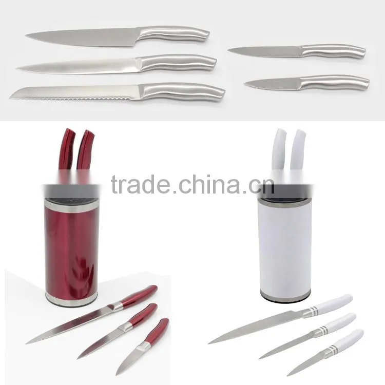 Blade is very hard and sharp stainless steel kitchen knife