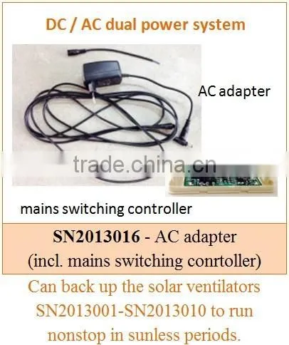 outdoor waterproof solar air extractor roof fan