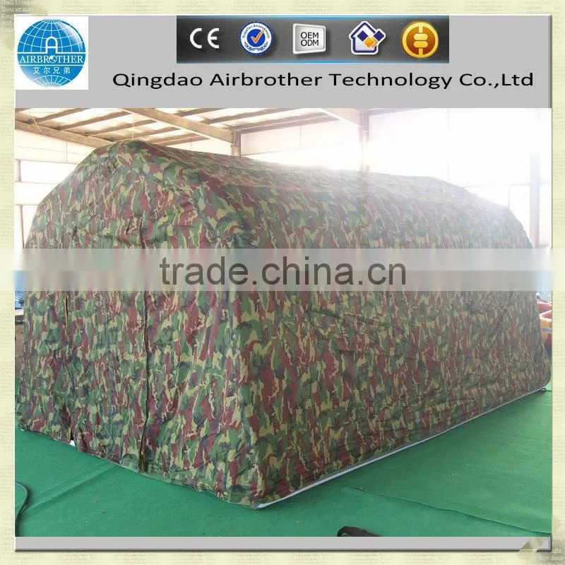 Airbrother PVC tarpaulin inflatable military tent