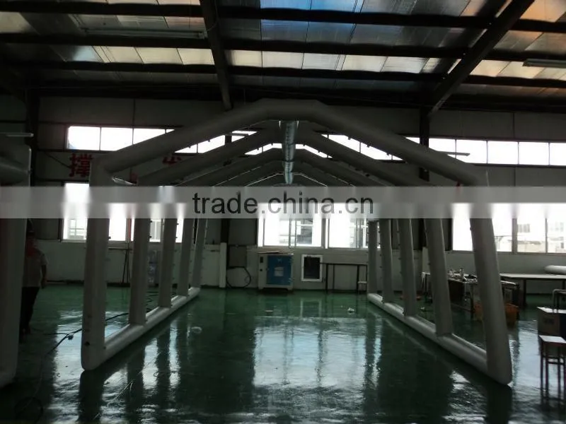 (ce) Korea pvc huge flexible inflatable tent