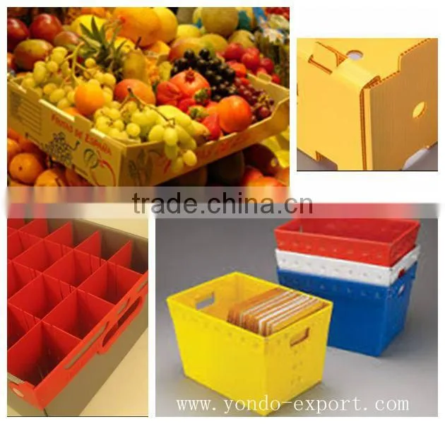2mm 3mm 4mm Corflute Board/Corrugated Plastic Board