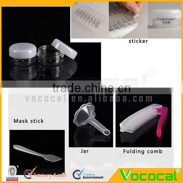 Travel Bottle Set Cosmetic Jar Empty Hair Shampoo Cream Bottle 11pcs Transparent+Pink
