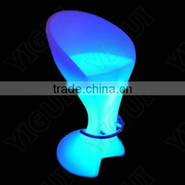 led bar chair/event rental acrylic led table and chairs