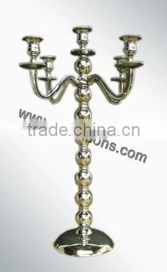 Candle holders nickel plated candelabras sale