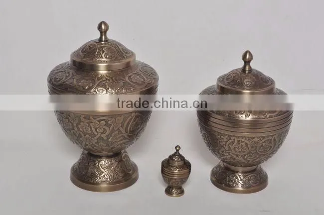 eagle brass antique urns for sale