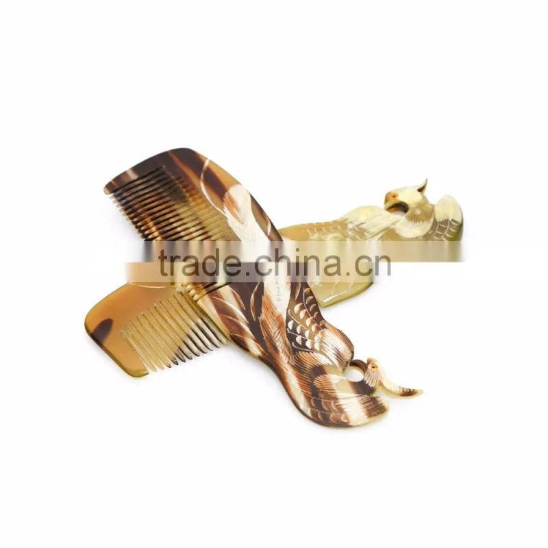 New design upcoming season!!!Natural horn combs, water buffalo horn combs, handicraft hairbrush