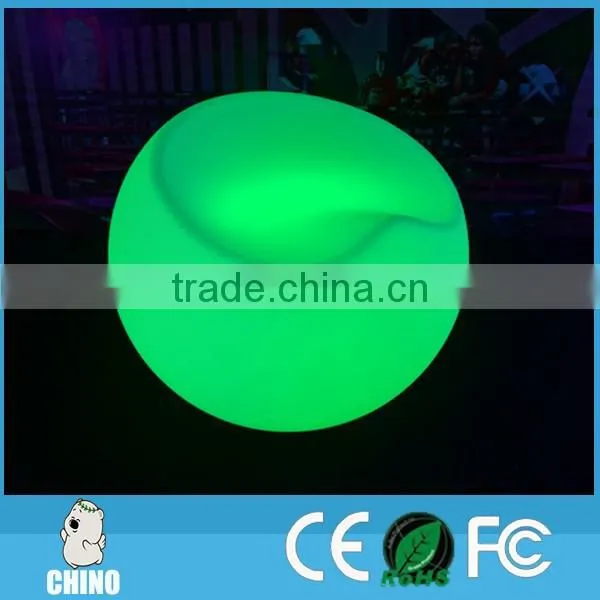 Small Nightclub LED Bar Chair Stool with small table