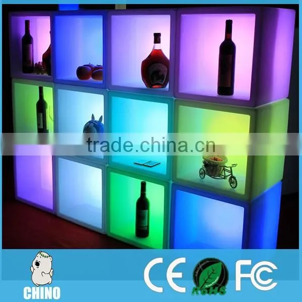 Shining in the bar Waterproof LED ice Bucket Cooler