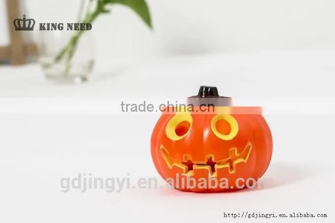 plastic pumpkin LED halloween decorations