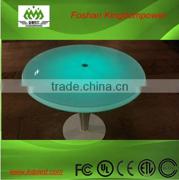 modern plasic LED furniture glowing waterproof bar table