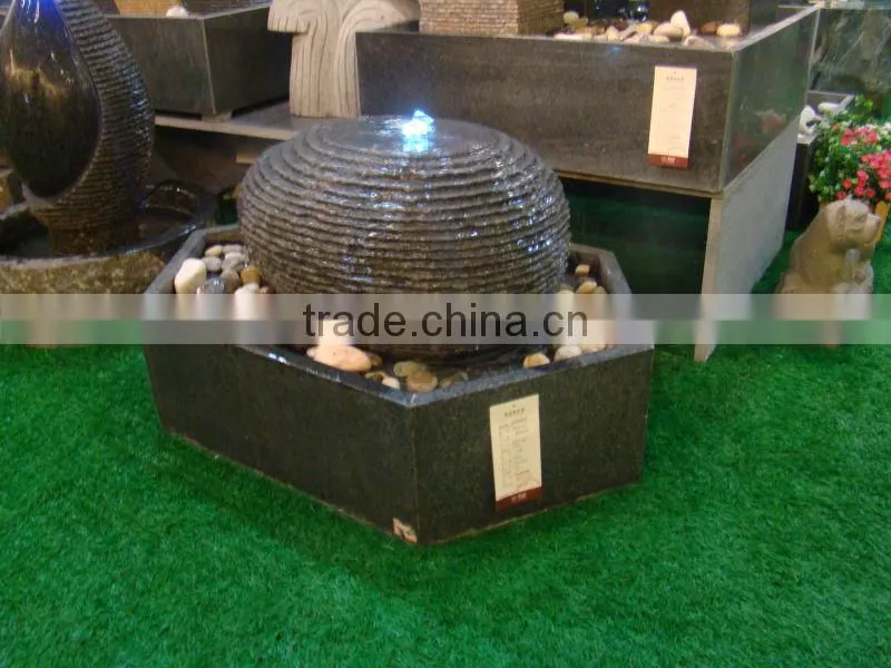 mini tabletop fountain made of granite