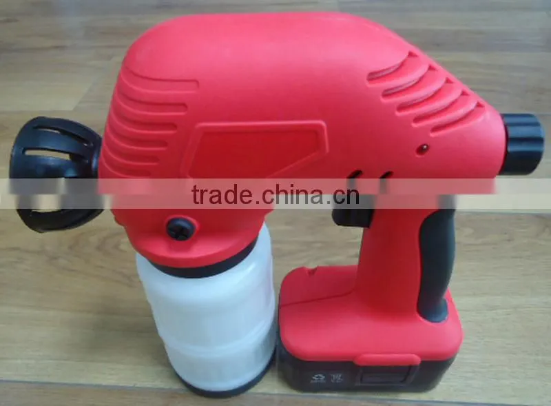 Cordless 18V Lithium Battery Powered Rechargeable Handheld Small Portable Electric Mini Spray Gun Wireless Skin Tanning Sprayer