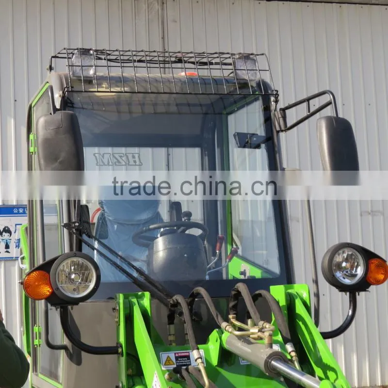 800KG mini redlader zl08 with changchai390