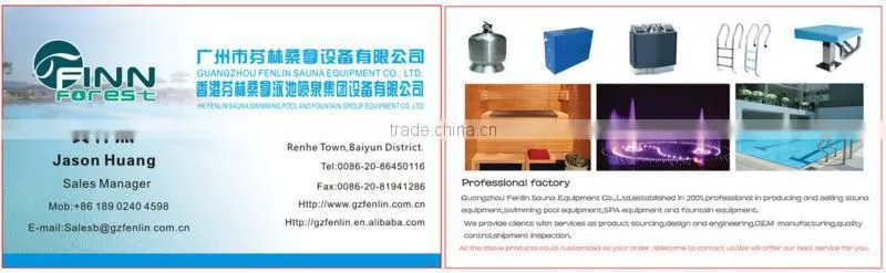 Swimming pool led lighting wall fountain equipment