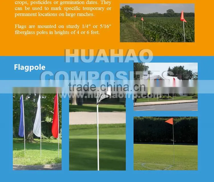 Golf Flag poles,Super UV Durable High Strength Flexible Fiberglass golf flag poles
