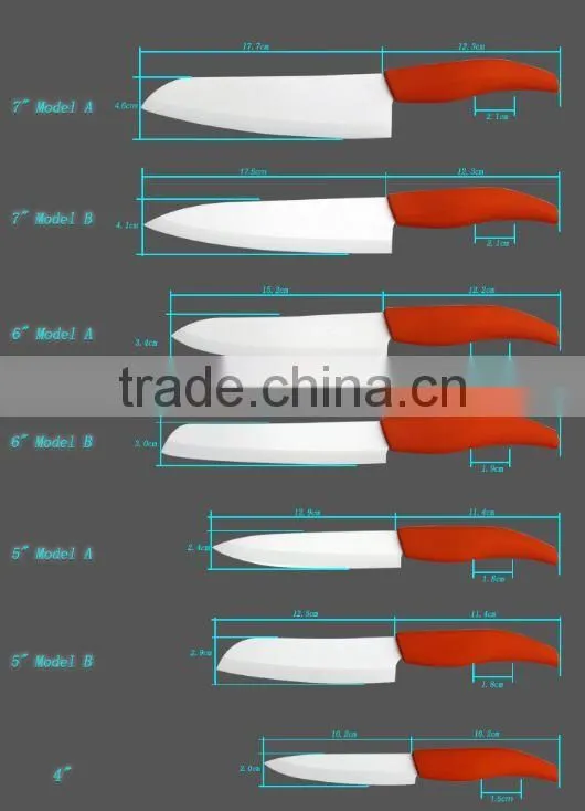 Ceramic Kitchen knives set