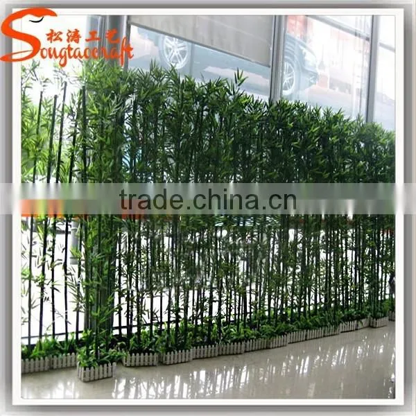 indoor resturant decorative fake plant artificial bamboo for sale
