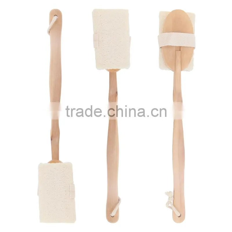 41.5 X 7.5cm Back Body Bath Wood Brush Massager