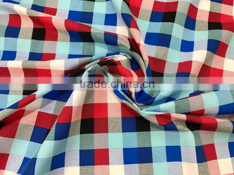 100 polyester microfiber fabric/printed brushed polyester fabric