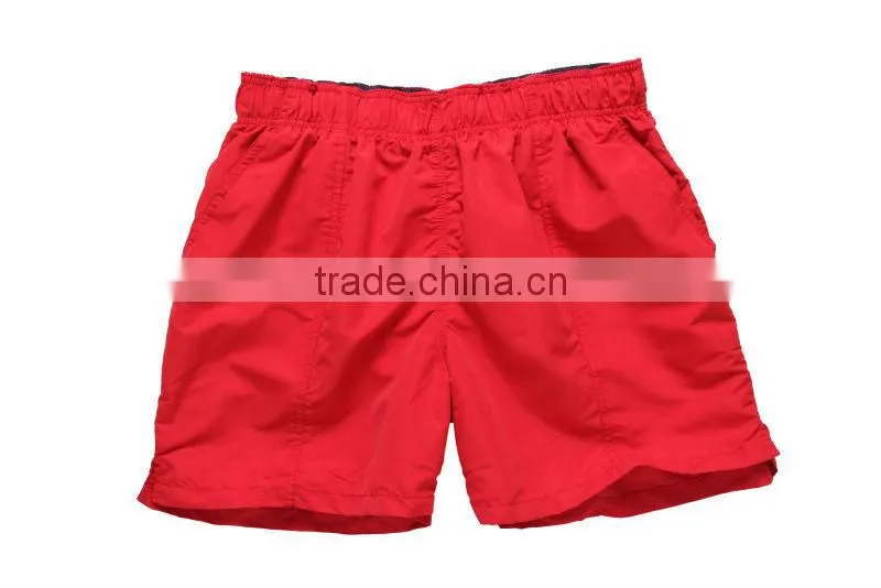 2014 light weight leisure pure color board shorts in china