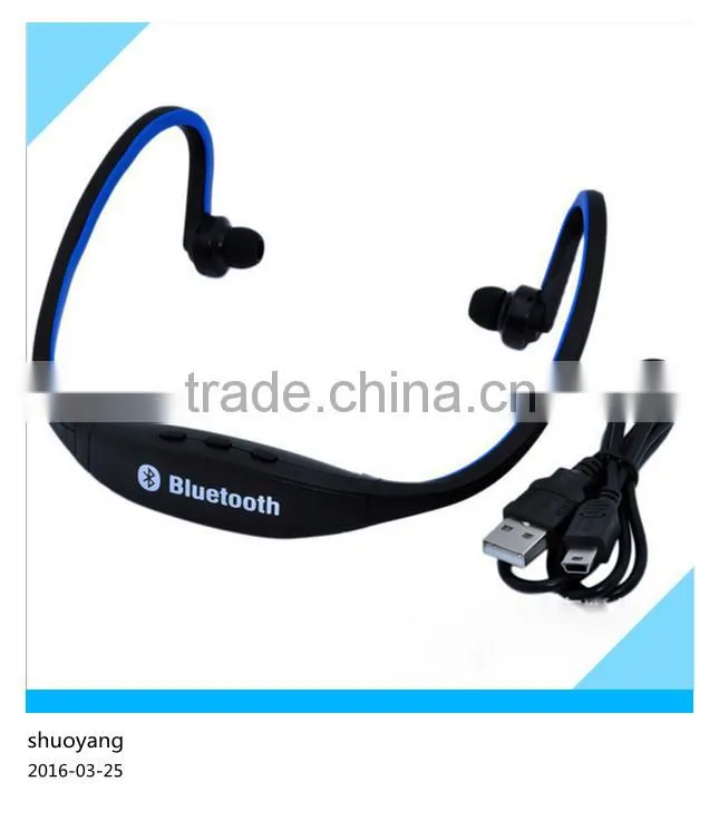 China original factory price mini sports stereo wireless Bluetooth 4.0 sports headset wholesale