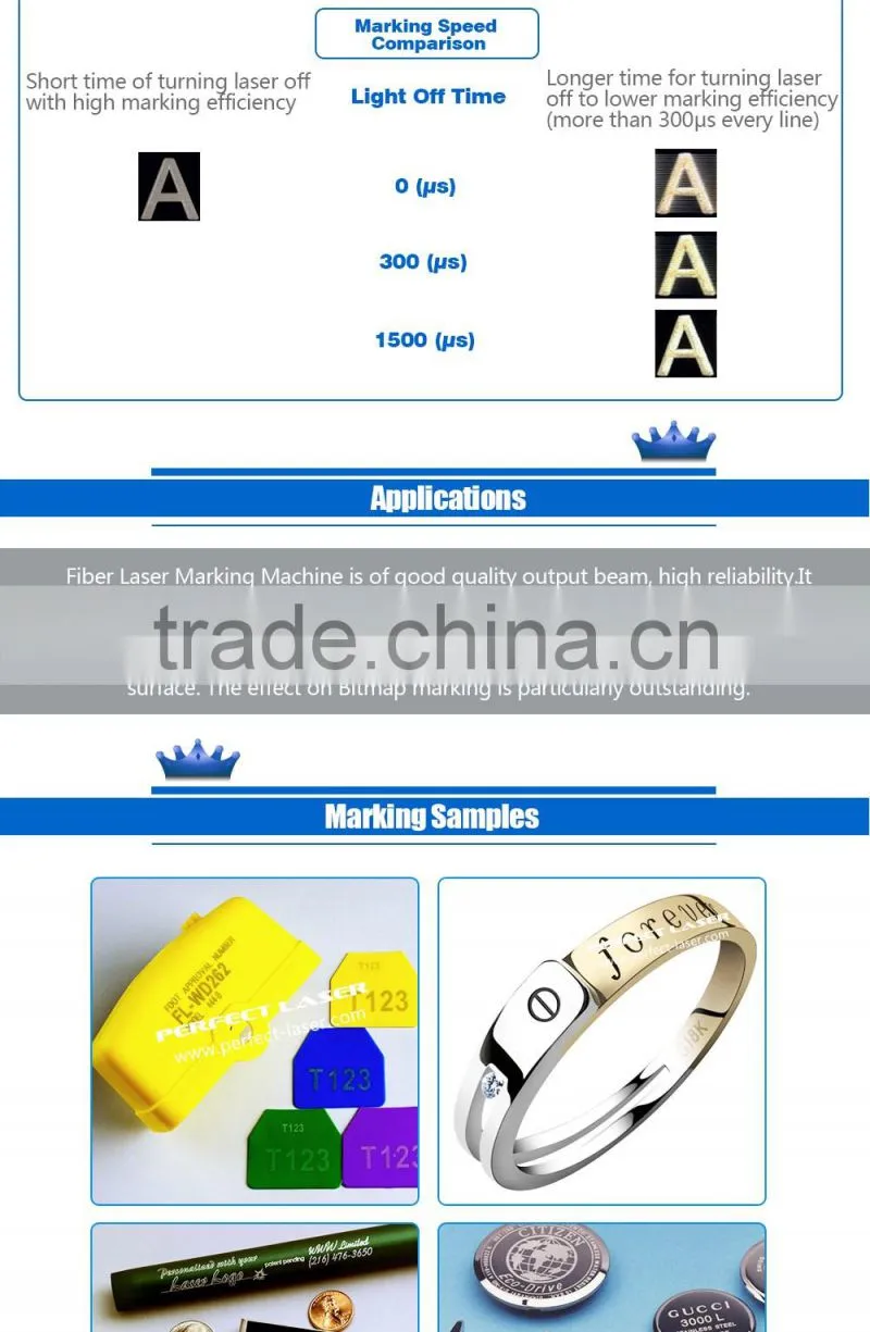 alibaba china Eastern 10w 20w fiber laser marking machine for metal tool