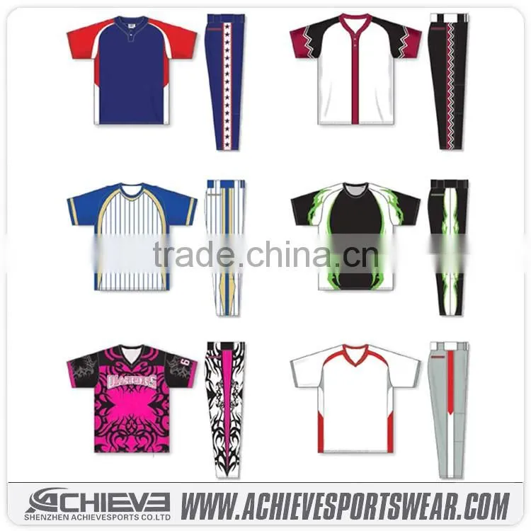 Personalized baseball jersey kids/kids baseball jersey shirts