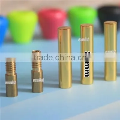 (MOQ:100pcs) Yeezy Lace with Screw Metal Tips including Tiny Screws & Free Screwdriver - Customized Screw on Lace Aglet - 25 mm