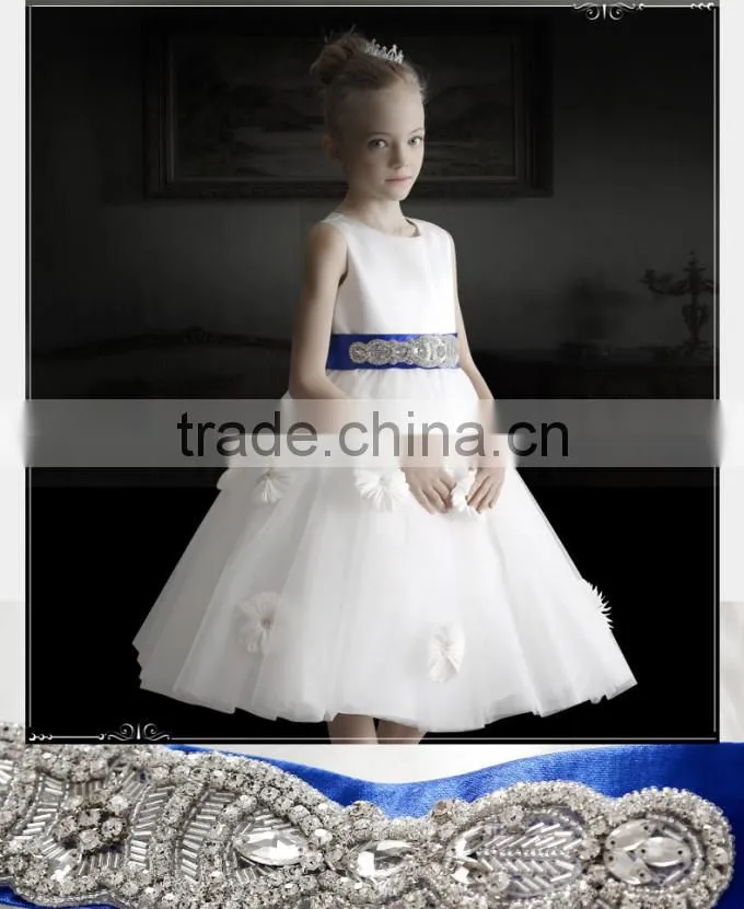 Best Sellers Girl Princess White Dress Top Grade Tutu Girl Formal Dress Children Summer Clothing GD90427-10