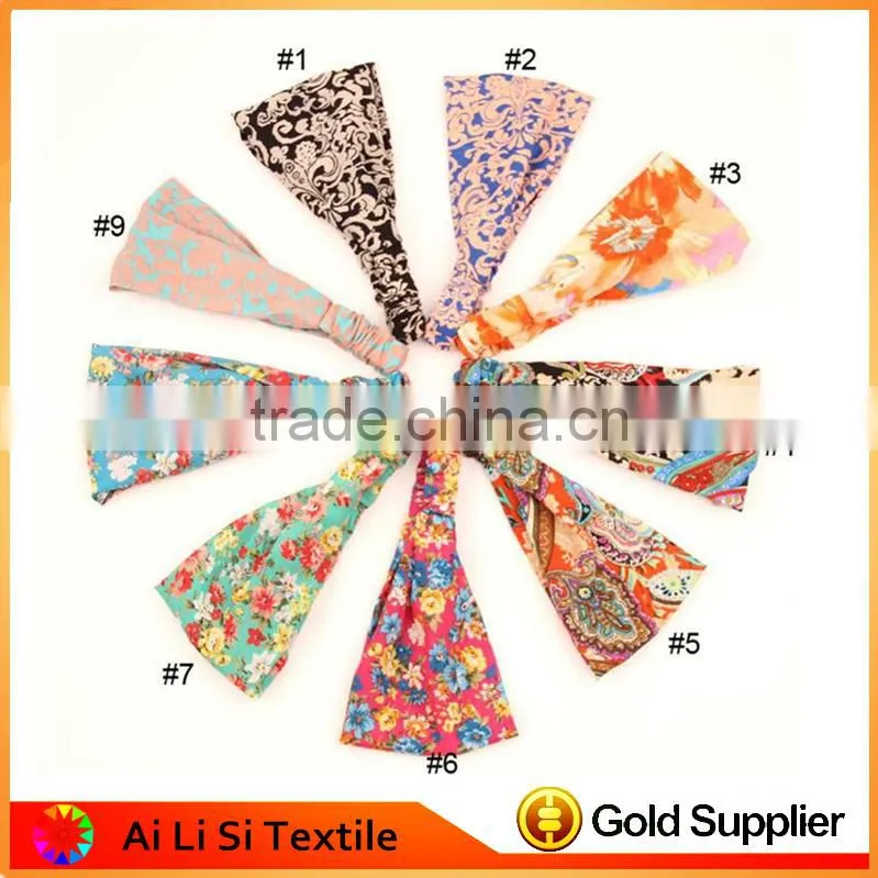 3D Printed Woman Flower Hair Band,Custom Printed Elactic Hair Band Hair Accessories