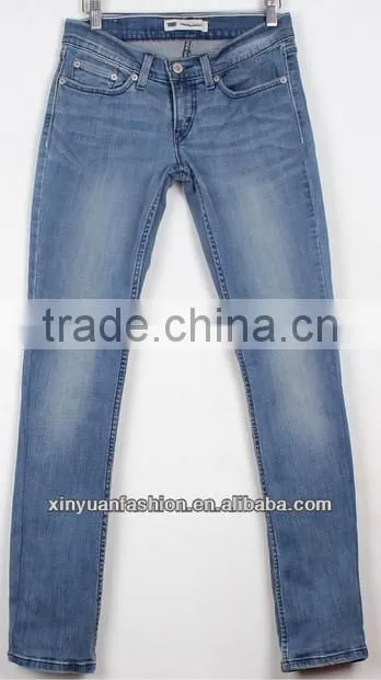 New women pant fitness fashion denim jean