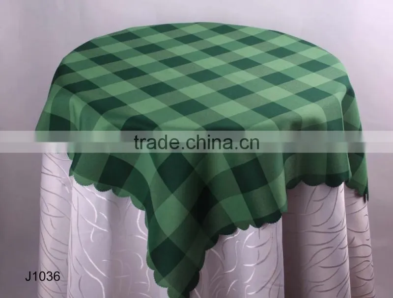 bamboo table cloth for Christmas design