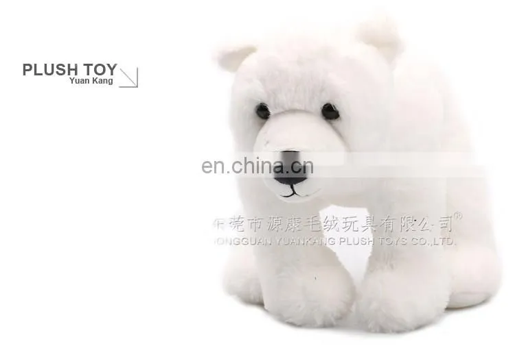 2016 Lovely Soft Mini Plush Polar Bear For Promotion, Promotional Small White Plush Polar Bear